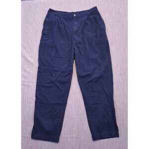 Vintage Christian Dior Monsieur Navy Pants Trousers Men’s Size 36x34